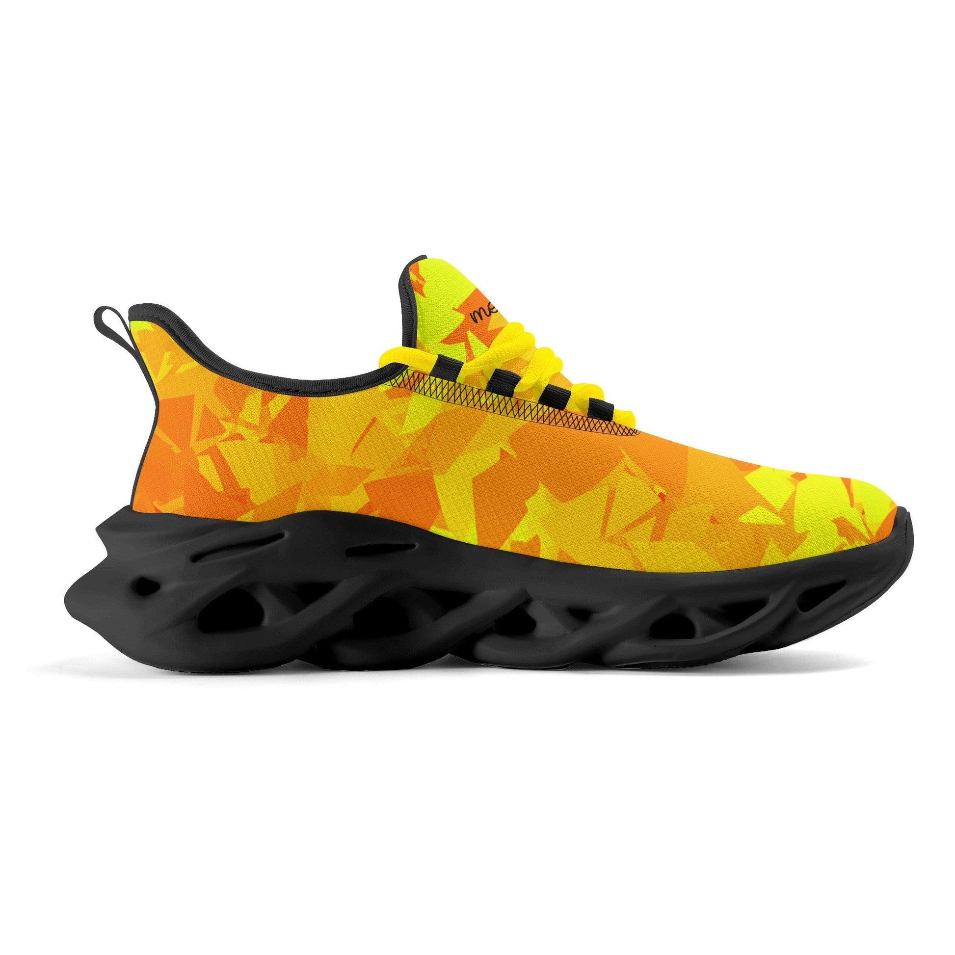 meeshy AIR Athletic Sneaker - Yellow Crystal - Damen Sneaker JLR Design