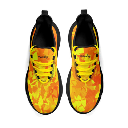 meeshy AIR Athletic Sneaker - Yellow Crystal - Damen Sneaker JLR Design
