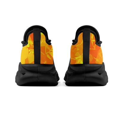 meeshy AIR Athletic Sneaker - Yellow Crystal - Damen Sneaker JLR Design