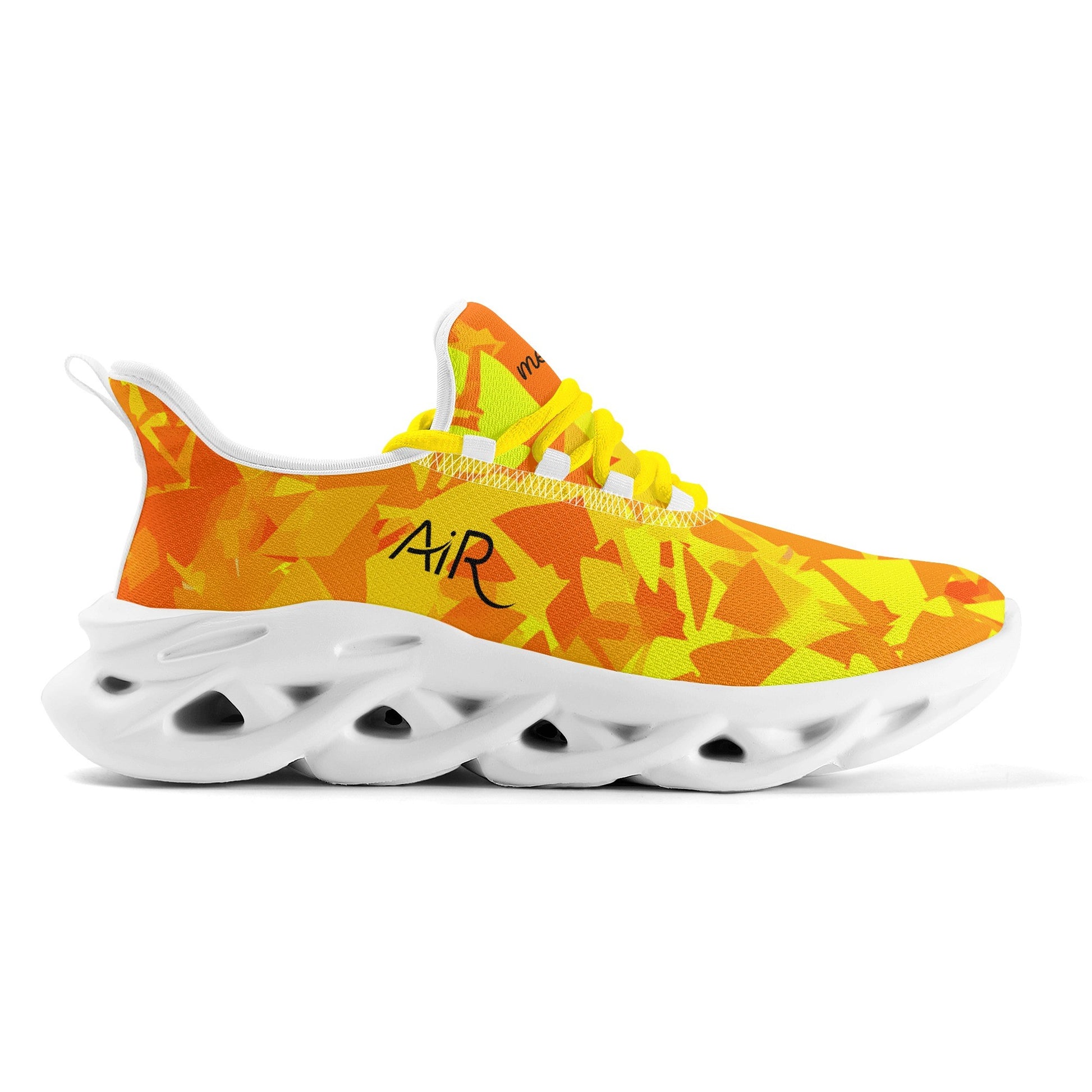meeshy AIR Athletic Sneaker - Yellow Crystal - Damen Sneaker JLR Design