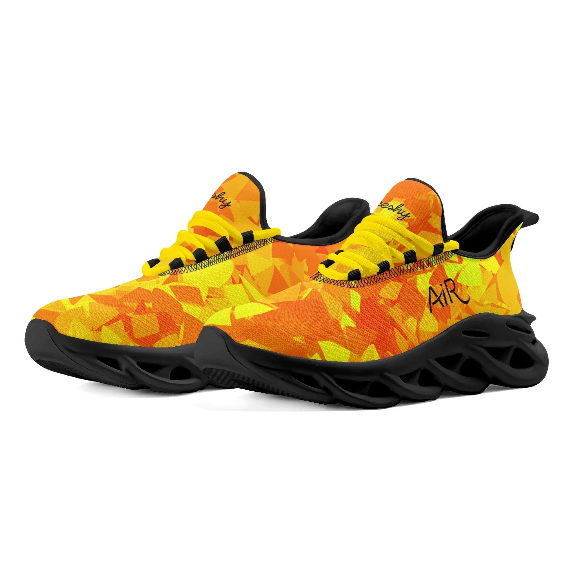 meeshy-air-athletic-sneaker-yellow-crystal-herren-sneaker-jlr-design-1 - JLR Design