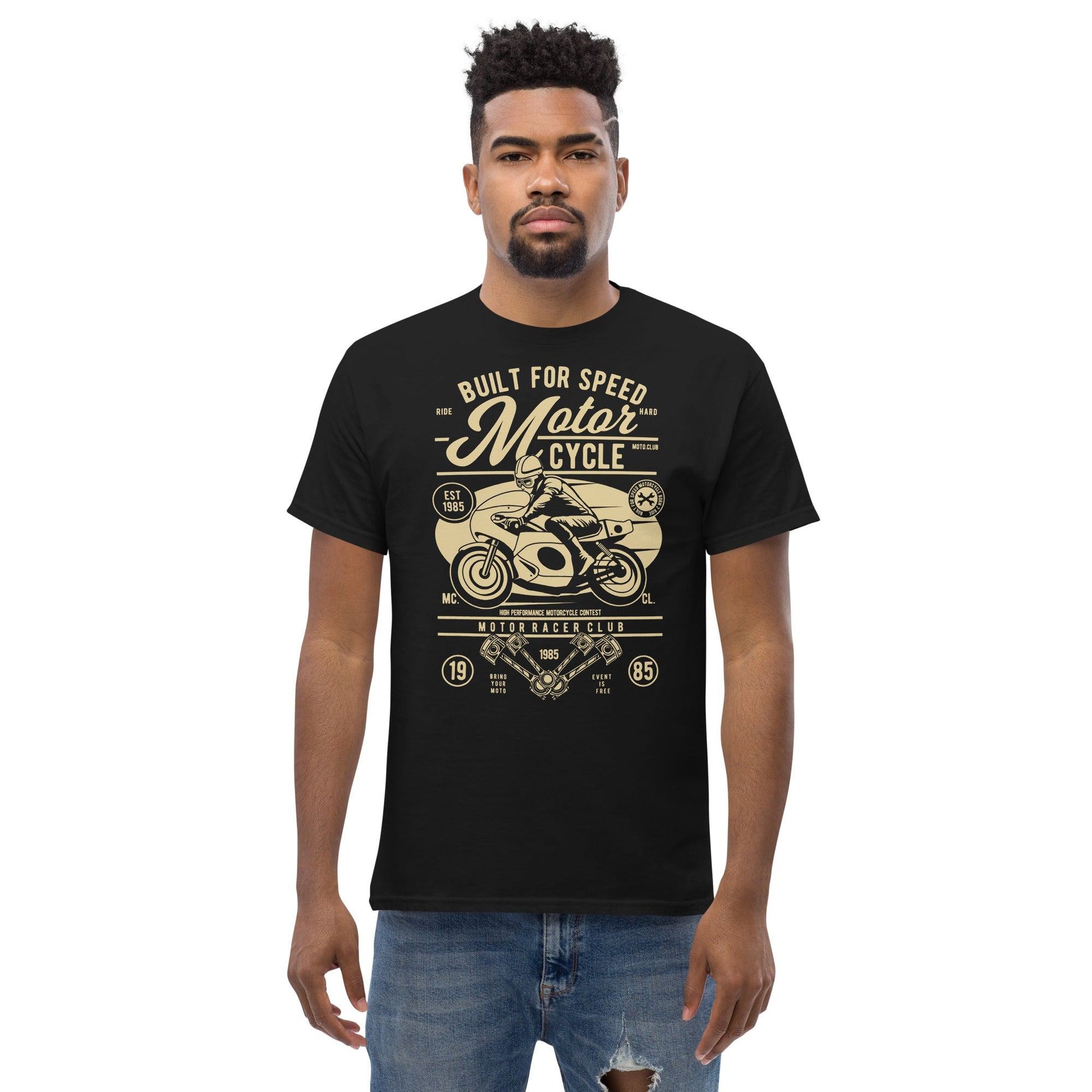 Built for Speed Herren-T-Shirt T-Shirt 29.99 Built, Herren, Motorcycle, Speed JLR Design