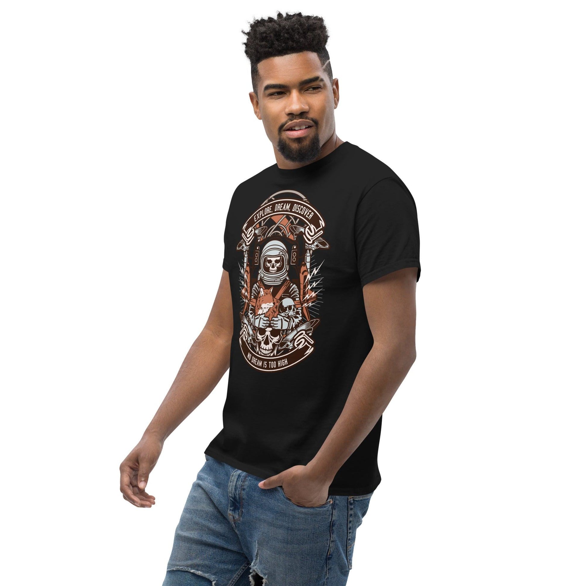 Astronaut Skull Herren-T-Shirt T-Shirt 29.99 Astronaut, Herren, Skull, T-Shirt JLR Design