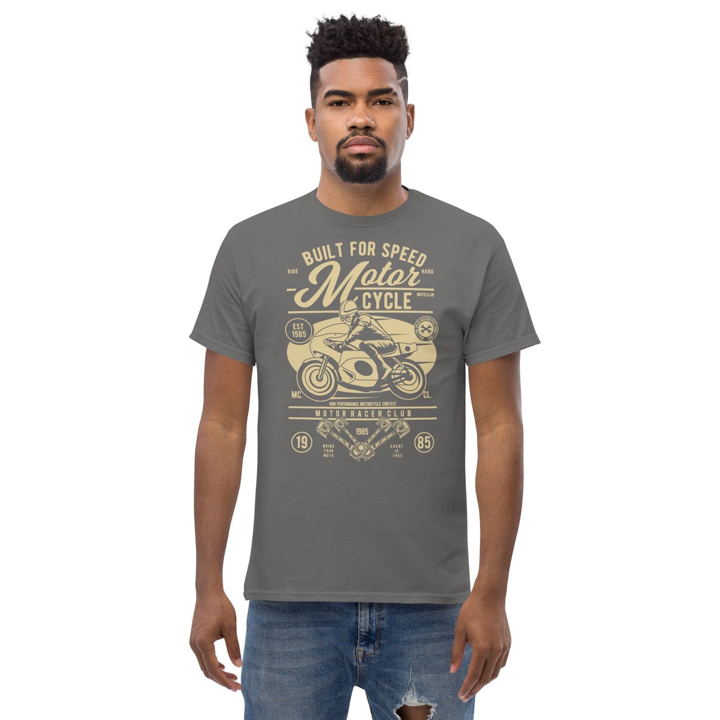 Built for Speed Herren-T-Shirt T-Shirt 29.99 Built, Herren, Motorcycle, Speed JLR Design