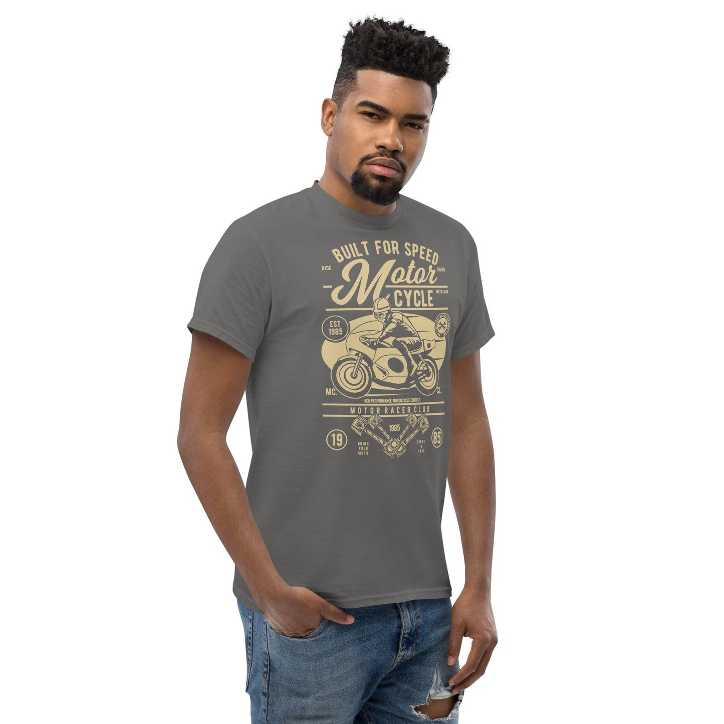 Built for Speed Herren-T-Shirt T-Shirt 29.99 Built, Herren, Motorcycle, Speed JLR Design