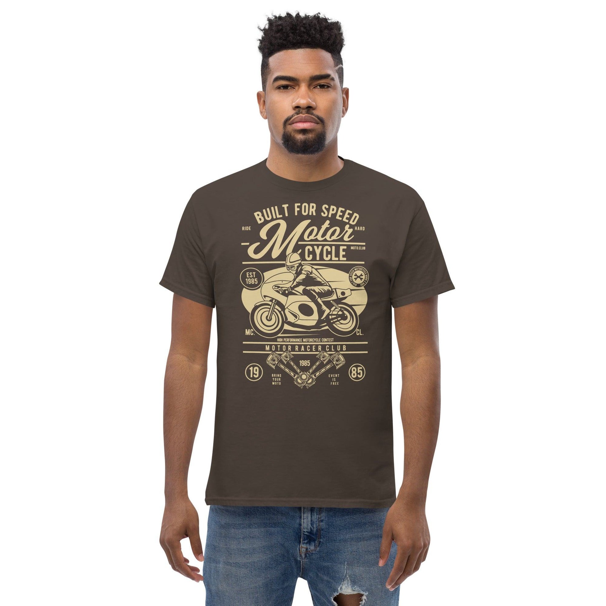 Built for Speed Herren-T-Shirt T-Shirt 29.99 Built, Herren, Motorcycle, Speed JLR Design