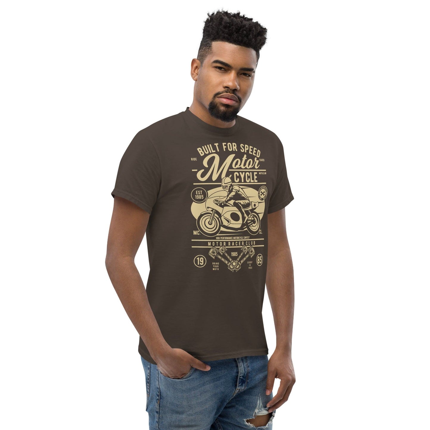 Built for Speed Herren-T-Shirt T-Shirt 29.99 Built, Herren, Motorcycle, Speed JLR Design