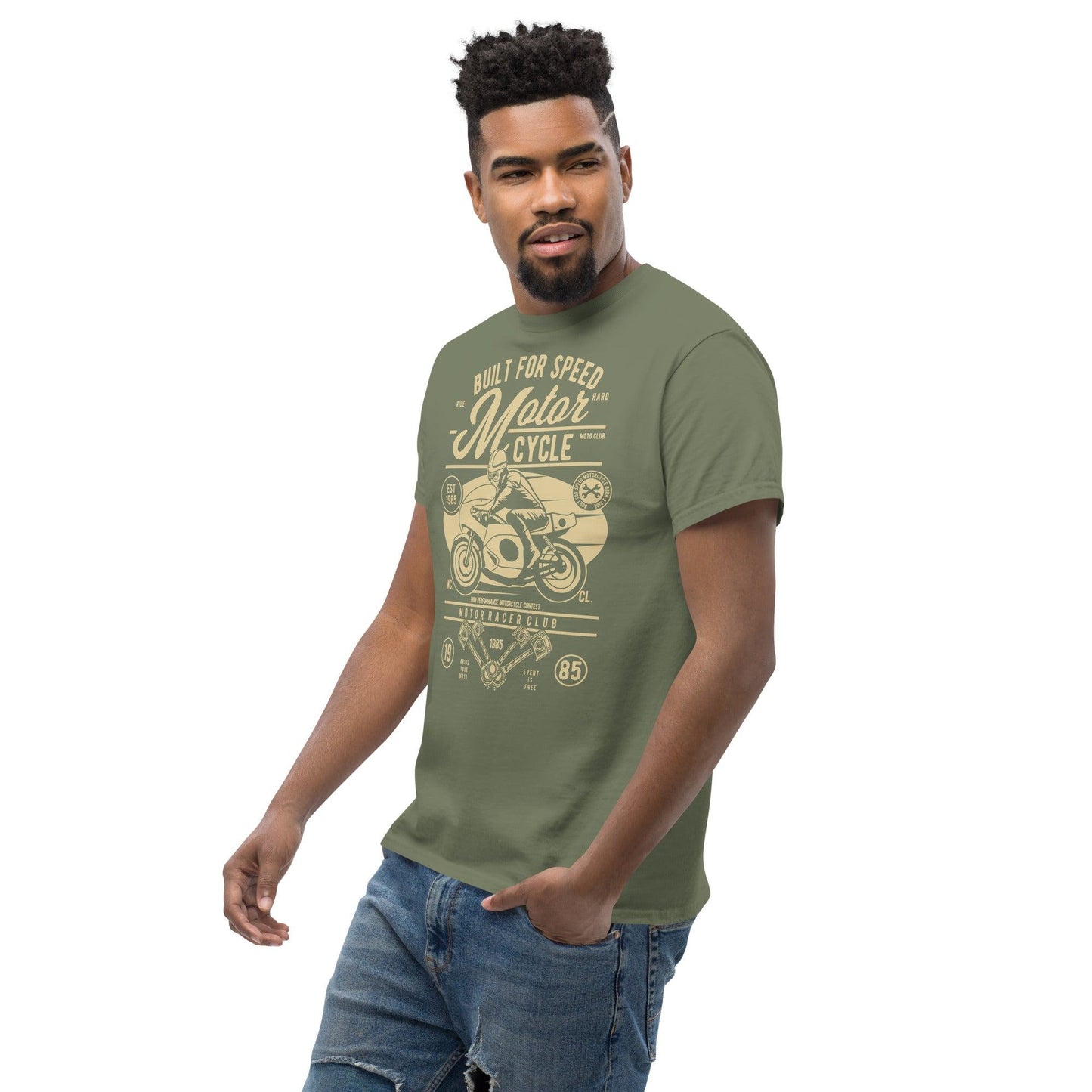 Built for Speed Herren-T-Shirt T-Shirt 29.99 Built, Herren, Motorcycle, Speed JLR Design