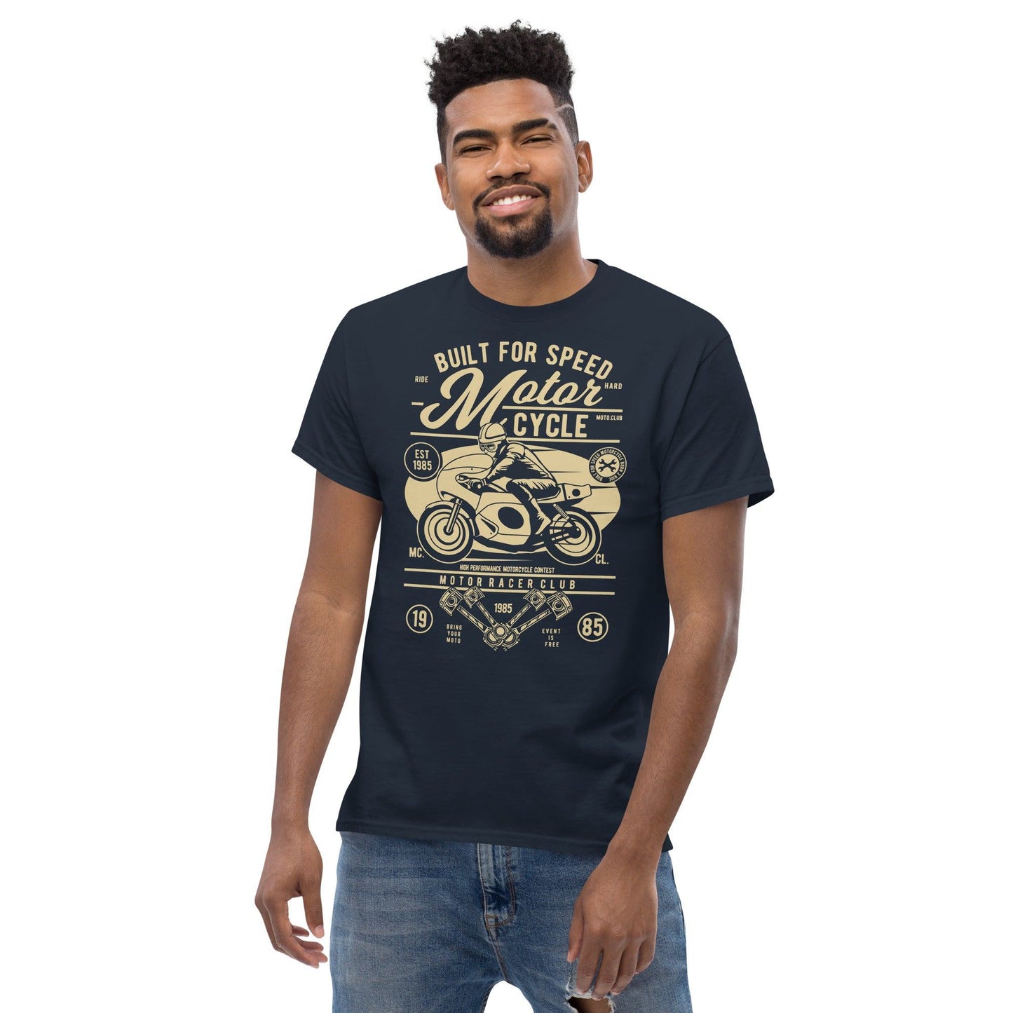 Built for Speed Herren-T-Shirt T-Shirt 29.99 Built, Herren, Motorcycle, Speed JLR Design