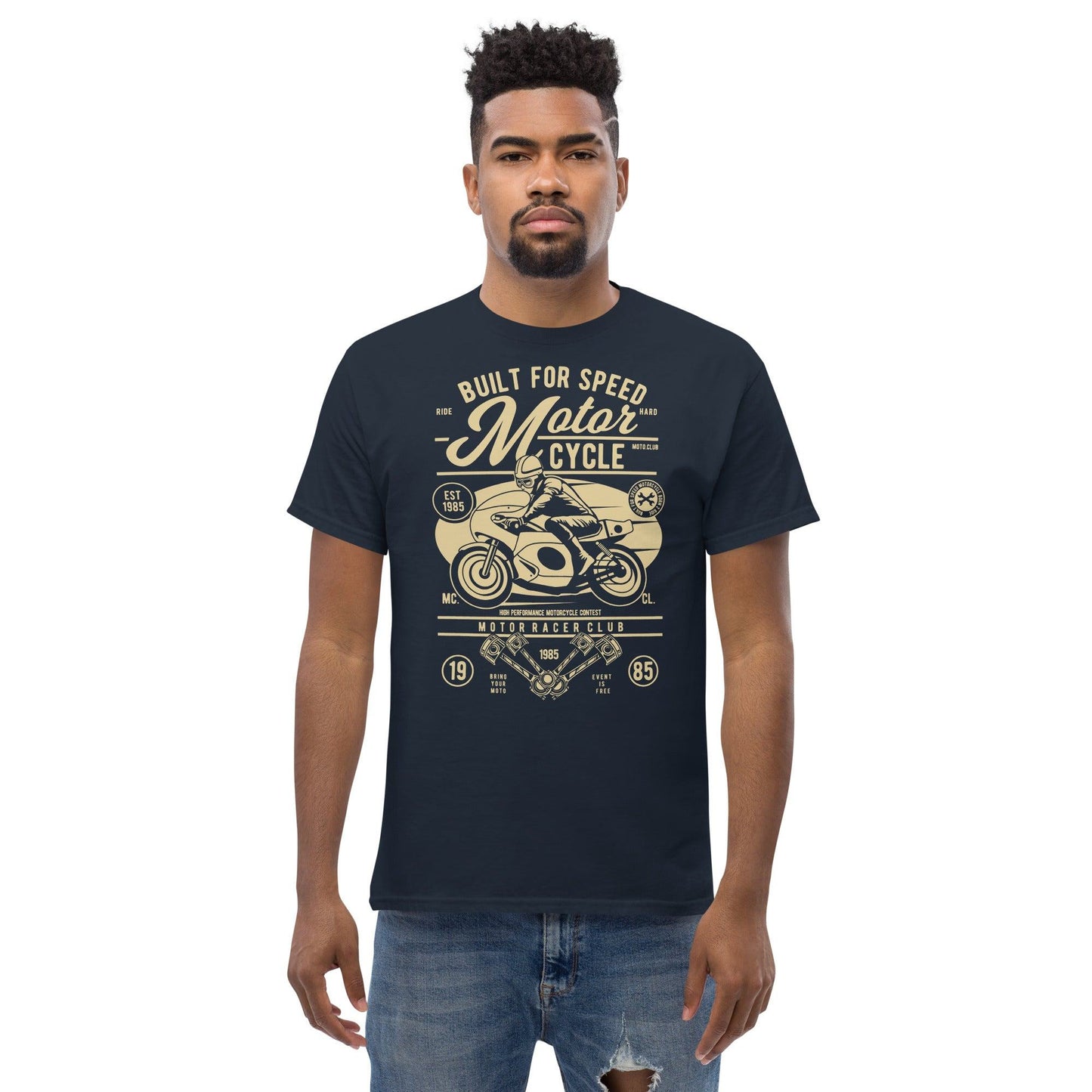 Built for Speed Herren-T-Shirt T-Shirt 29.99 Built, Herren, Motorcycle, Speed JLR Design