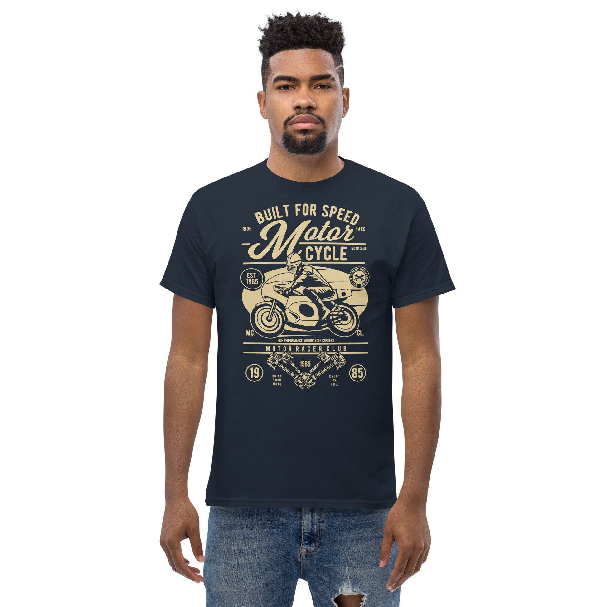 Built for Speed Herren-T-Shirt T-Shirt 29.99 Built, Herren, Motorcycle, Speed JLR Design