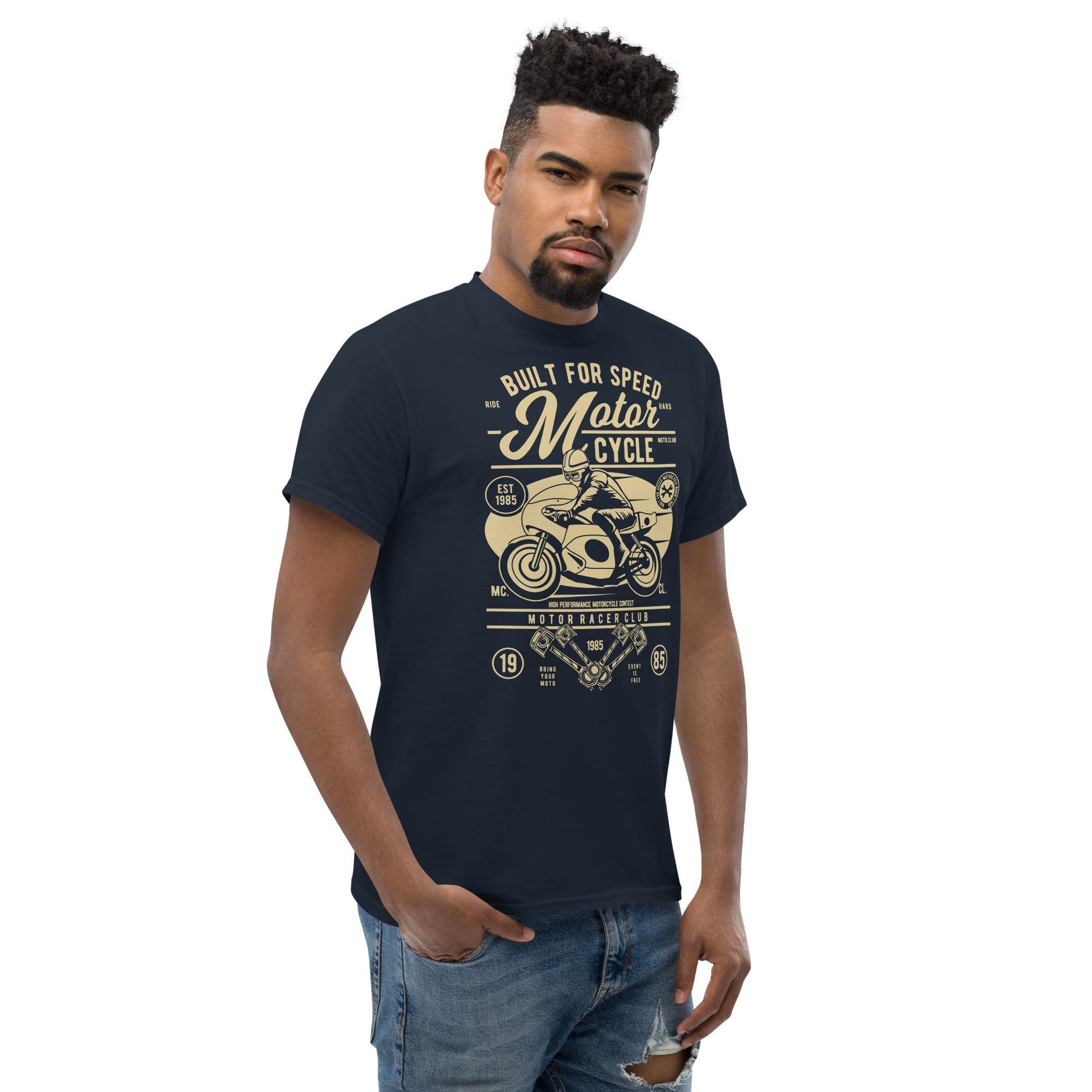 Built for Speed Herren-T-Shirt T-Shirt 29.99 Built, Herren, Motorcycle, Speed JLR Design