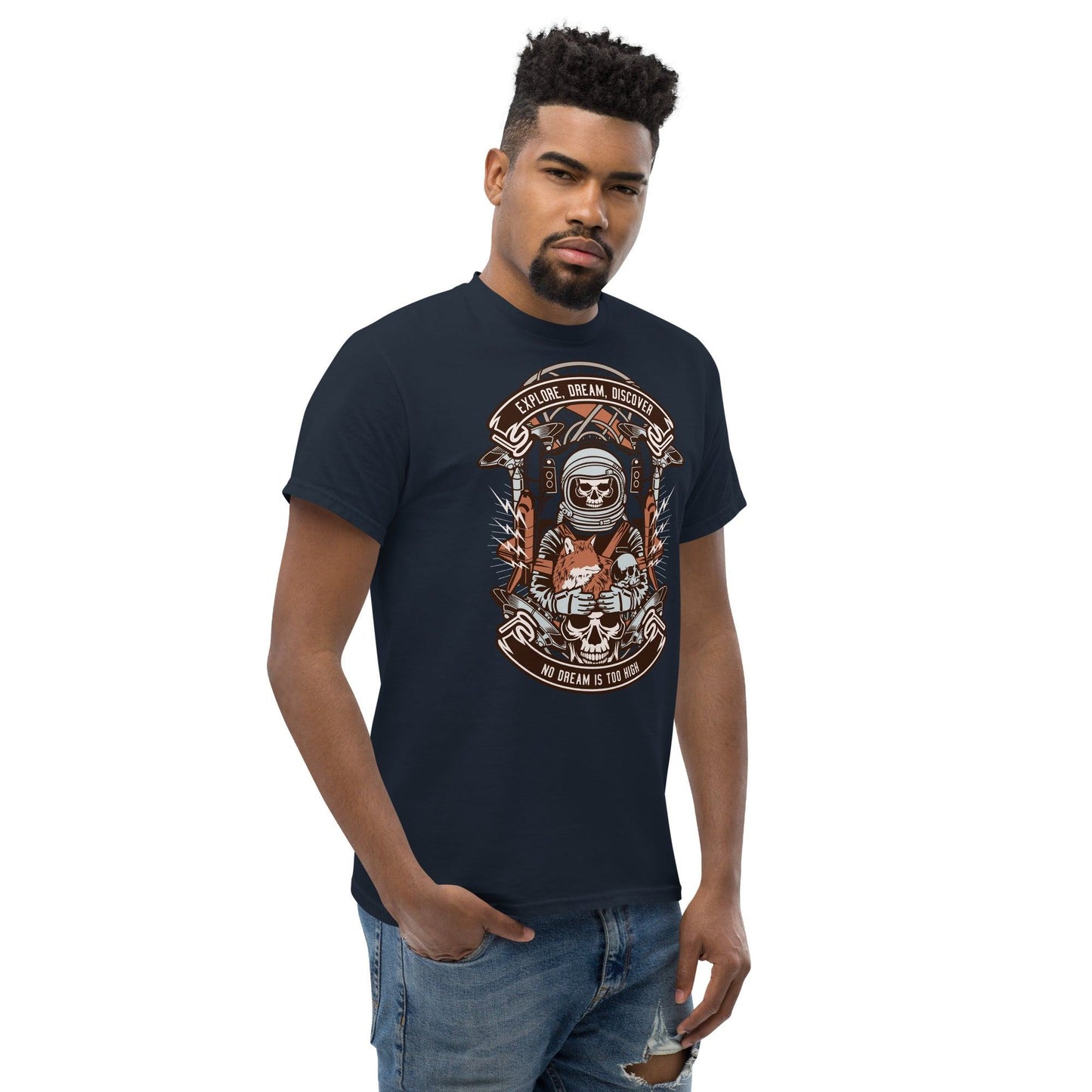 Astronaut Skull Herren-T-Shirt T-Shirt 29.99 Astronaut, Herren, Skull, T-Shirt JLR Design