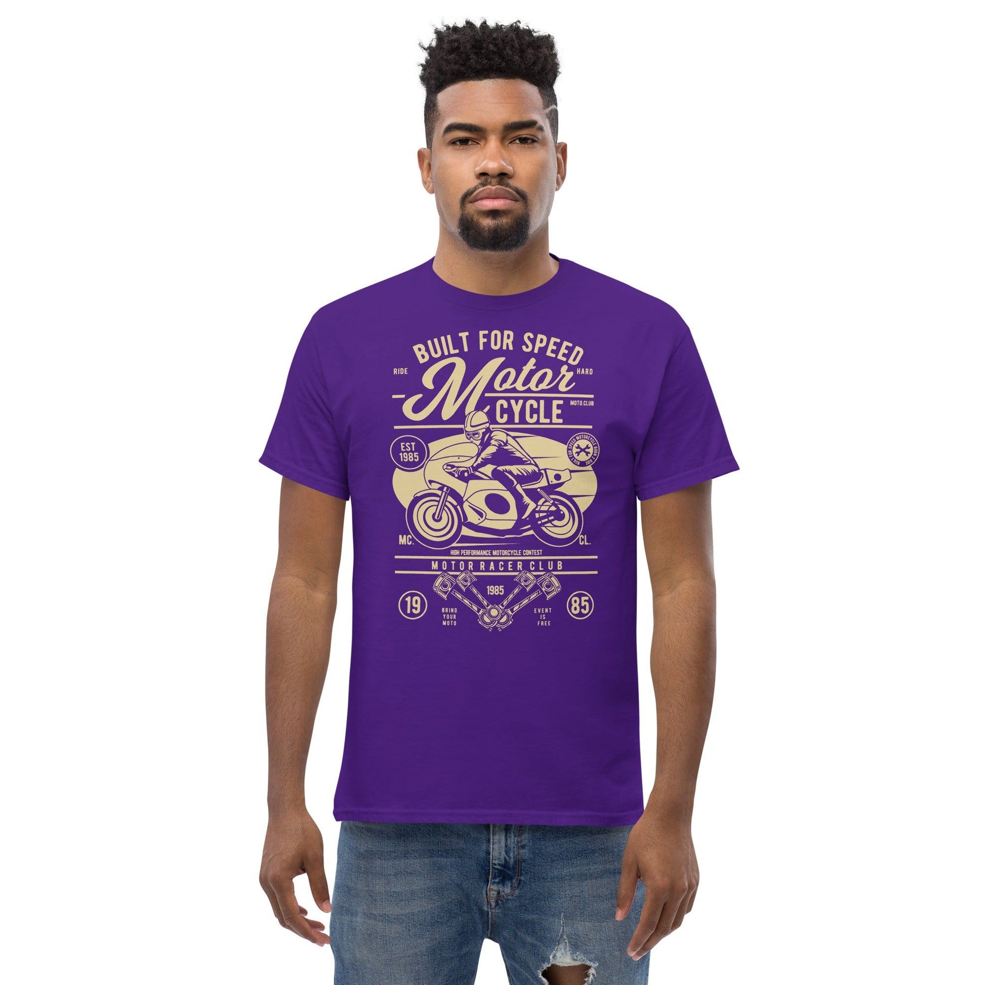 Built for Speed Herren-T-Shirt T-Shirt 29.99 Built, Herren, Motorcycle, Speed JLR Design