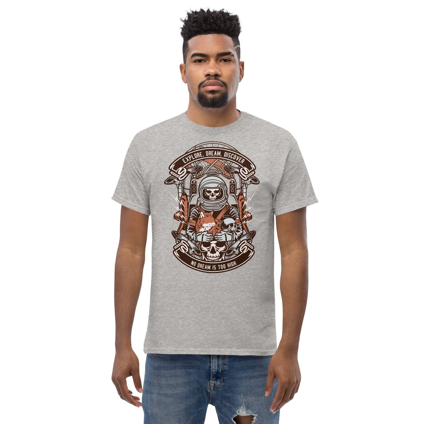 Astronaut Skull Herren-T-Shirt T-Shirt 29.99 Astronaut, Herren, Skull, T-Shirt JLR Design