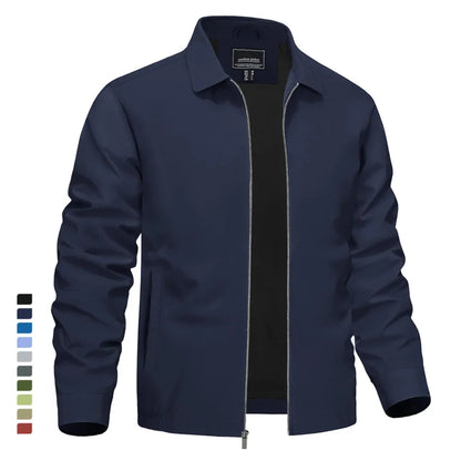 Moderne Herren-Freizeitjacke im Tunic-Stil Bomberjacke JLR Design