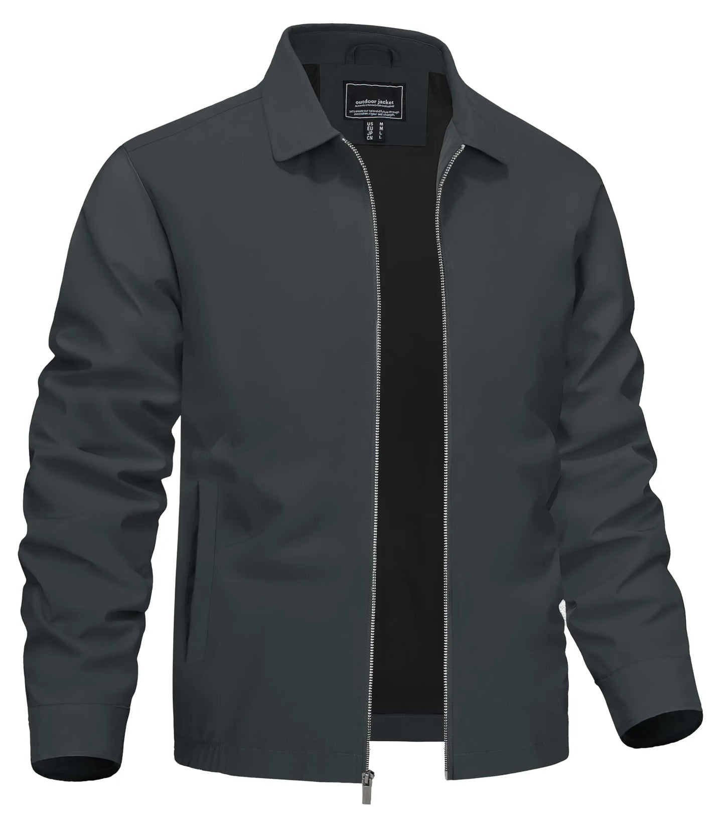 Moderne Herren-Freizeitjacke im Tunic-Stil Bomberjacke JLR Design