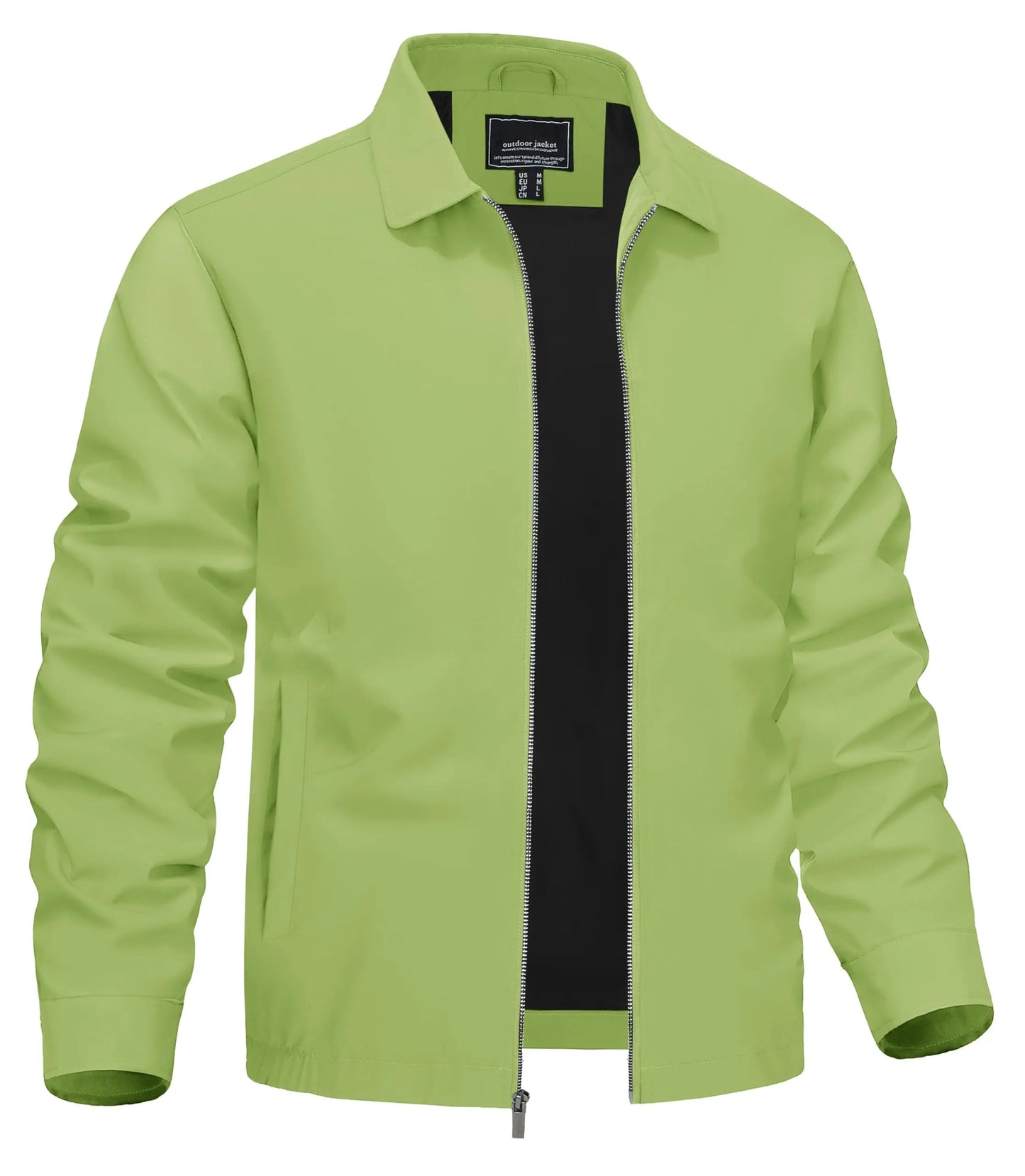 Moderne Herren-Freizeitjacke im Tunic-Stil Bomberjacke JLR Design