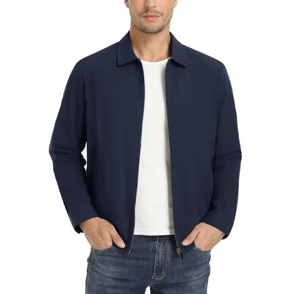 Moderne Herren-Freizeitjacke im Tunic-Stil Bomberjacke JLR Design