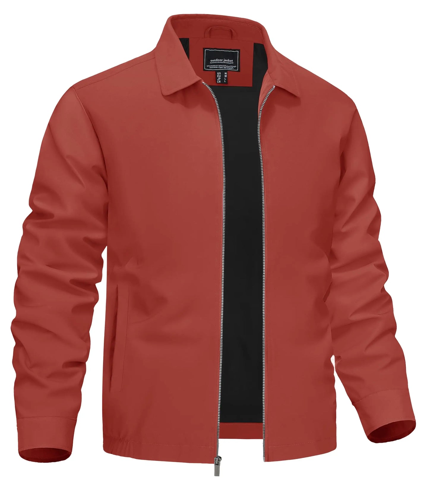 Moderne Herren-Freizeitjacke im Tunic-Stil Bomberjacke JLR Design