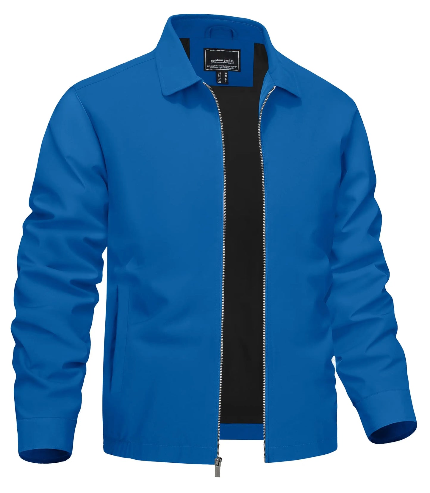 Moderne Herren-Freizeitjacke im Tunic-Stil Bomberjacke JLR Design