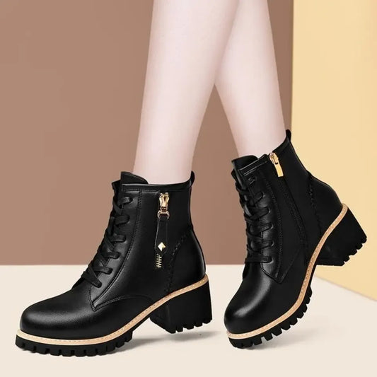 modische-damen-stiefel-im-biker-style-stiefel-jlr-design-97969 - JLR Design