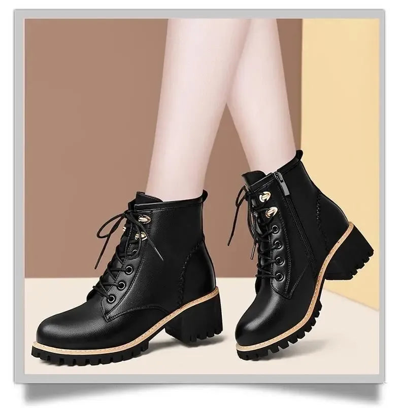 modische-damen-stiefel-im-biker-style-stiefel-jlr-design-20651 - JLR Design