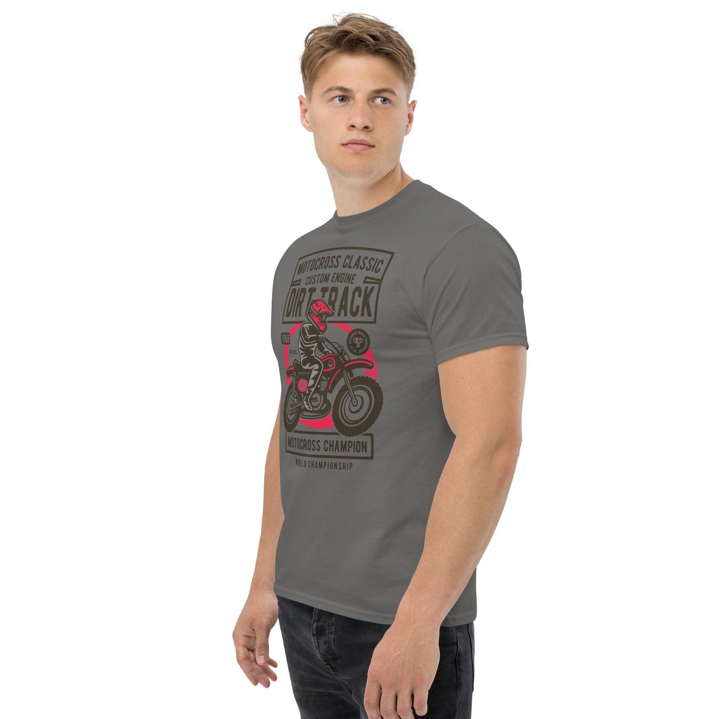 Motocross Classic Dirt Track Herren-T-Shirt T-Shirt 29.99 Dirt, Herren, Motocross, T-Shirt, Track JLR Design