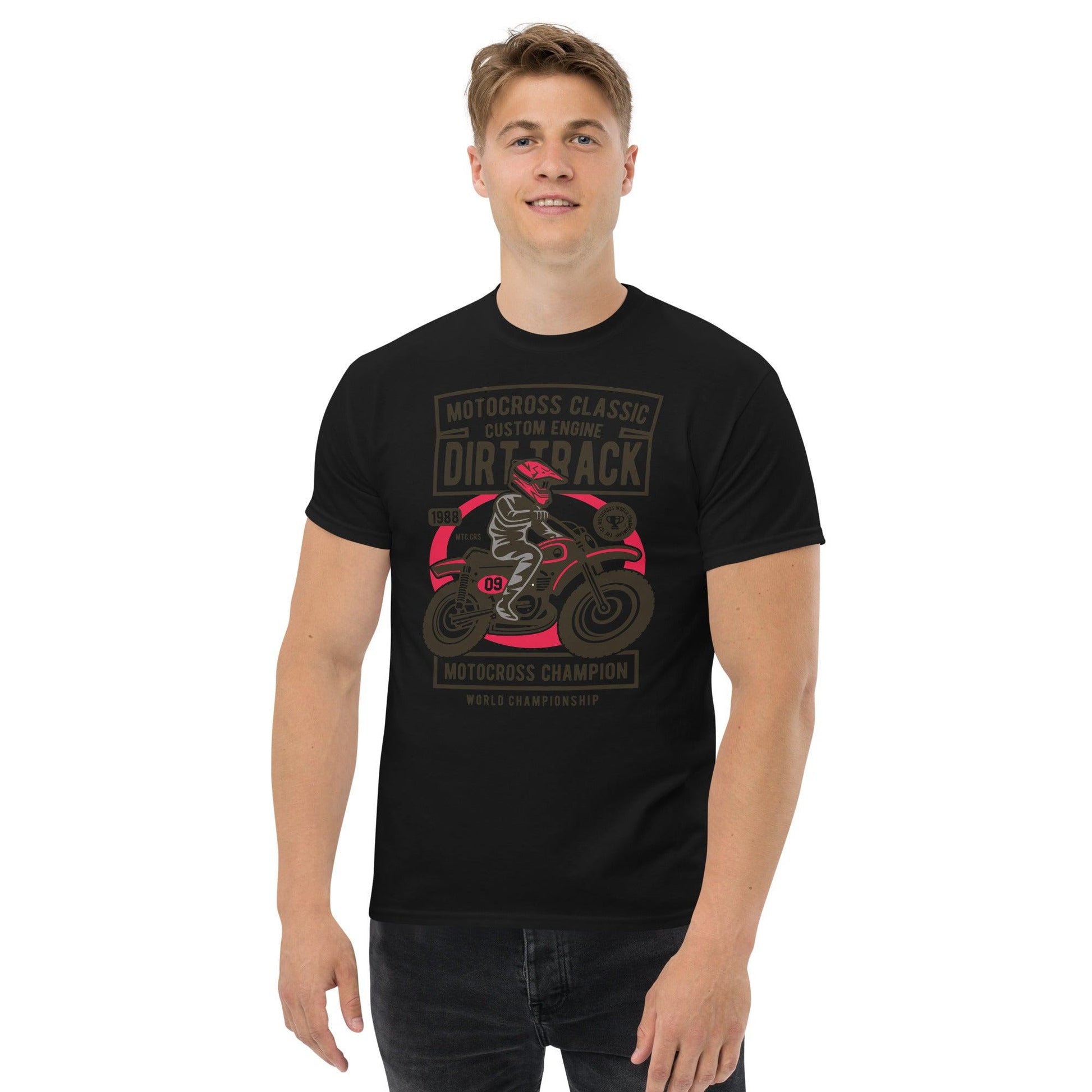 Motocross Classic Dirt Track Herren-T-Shirt T-Shirt 29.99 Dirt, Herren, Motocross, T-Shirt, Track JLR Design