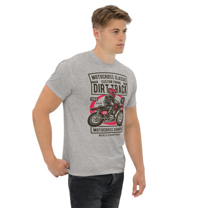 Motocross Classic Dirt Track Herren-T-Shirt T-Shirt 29.99 Dirt, Herren, Motocross, T-Shirt, Track JLR Design