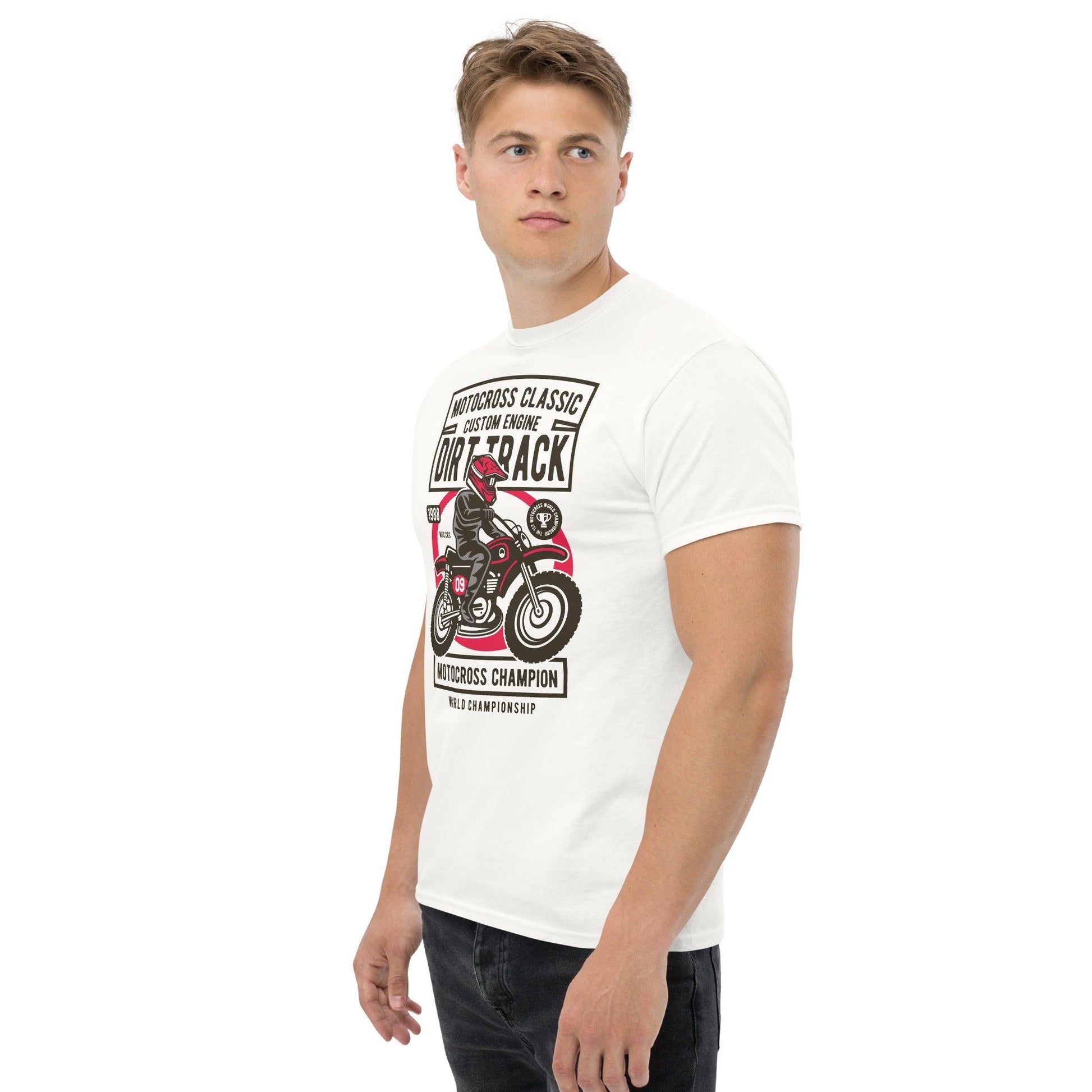 Motocross Classic Dirt Track Herren-T-Shirt T-Shirt 29.99 Dirt, Herren, Motocross, T-Shirt, Track JLR Design