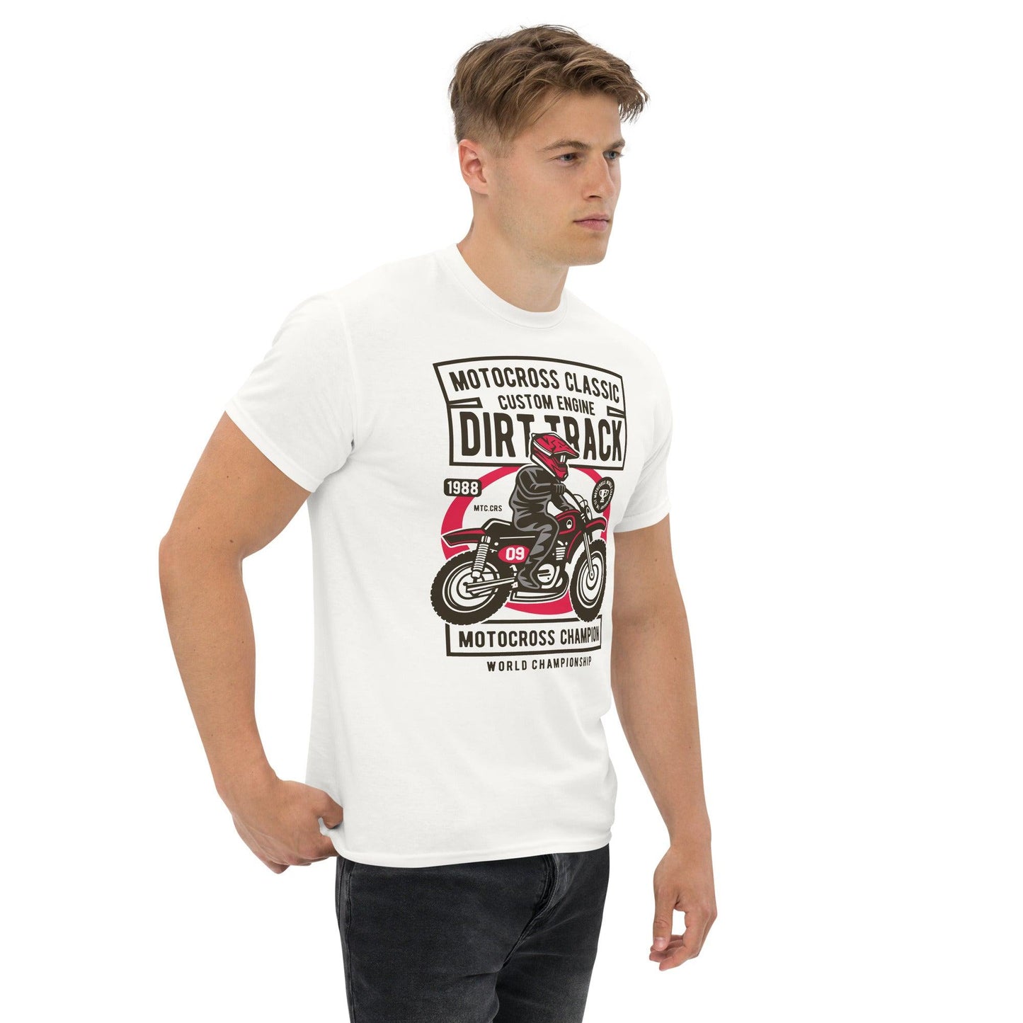 Motocross Classic Dirt Track Herren-T-Shirt T-Shirt 29.99 Dirt, Herren, Motocross, T-Shirt, Track JLR Design