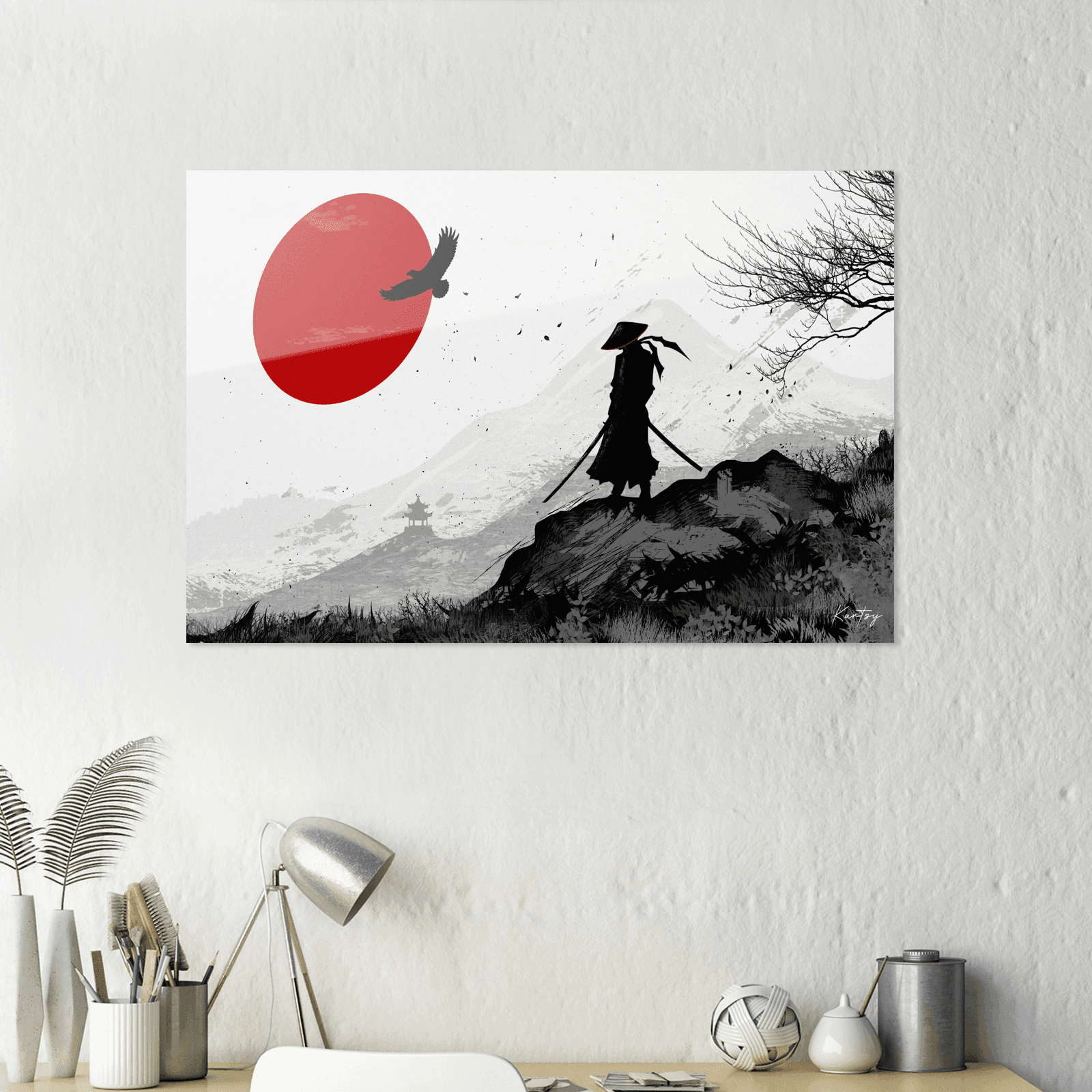 Mountain Samurai -- Mountain Samurai - undefined Acyl+Alu Verbund | JLR Design