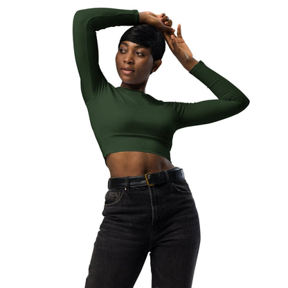 Myrte Long Sleeve Damen Crop Top Long Sleeve Crop Top JLR Design