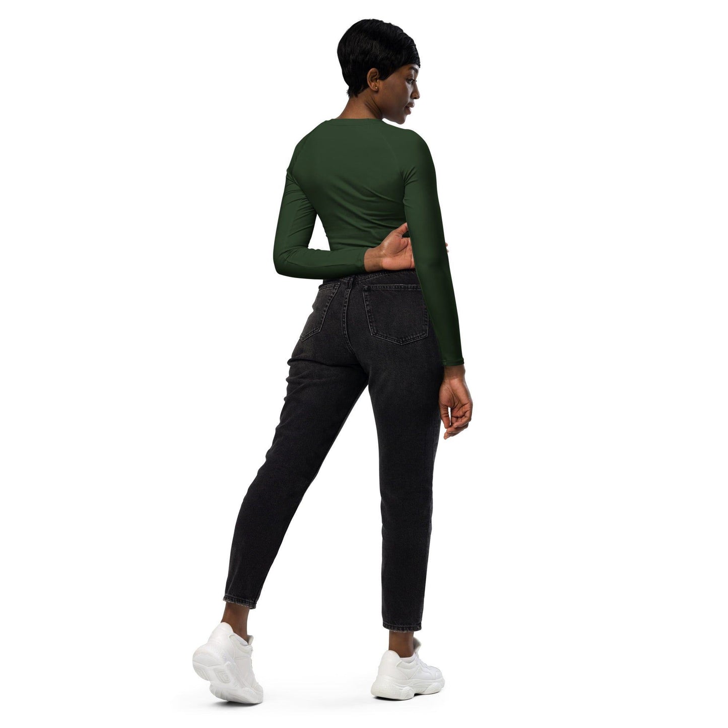 Myrte Long Sleeve Damen Crop Top Long Sleeve Crop Top JLR Design