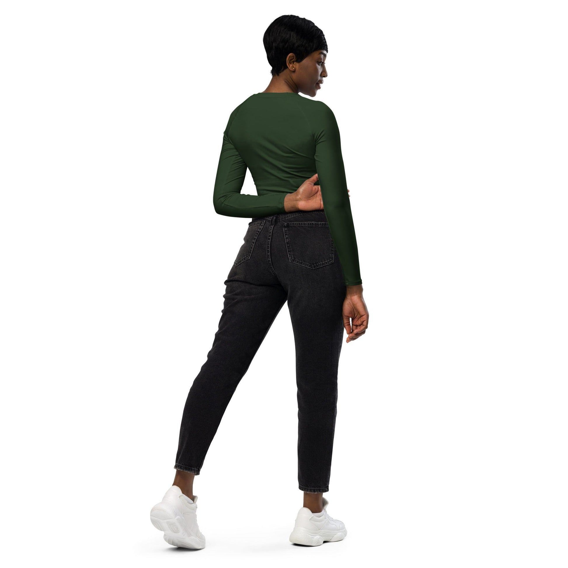 Myrte Long Sleeve Damen Crop Top Long Sleeve Crop Top JLR Design