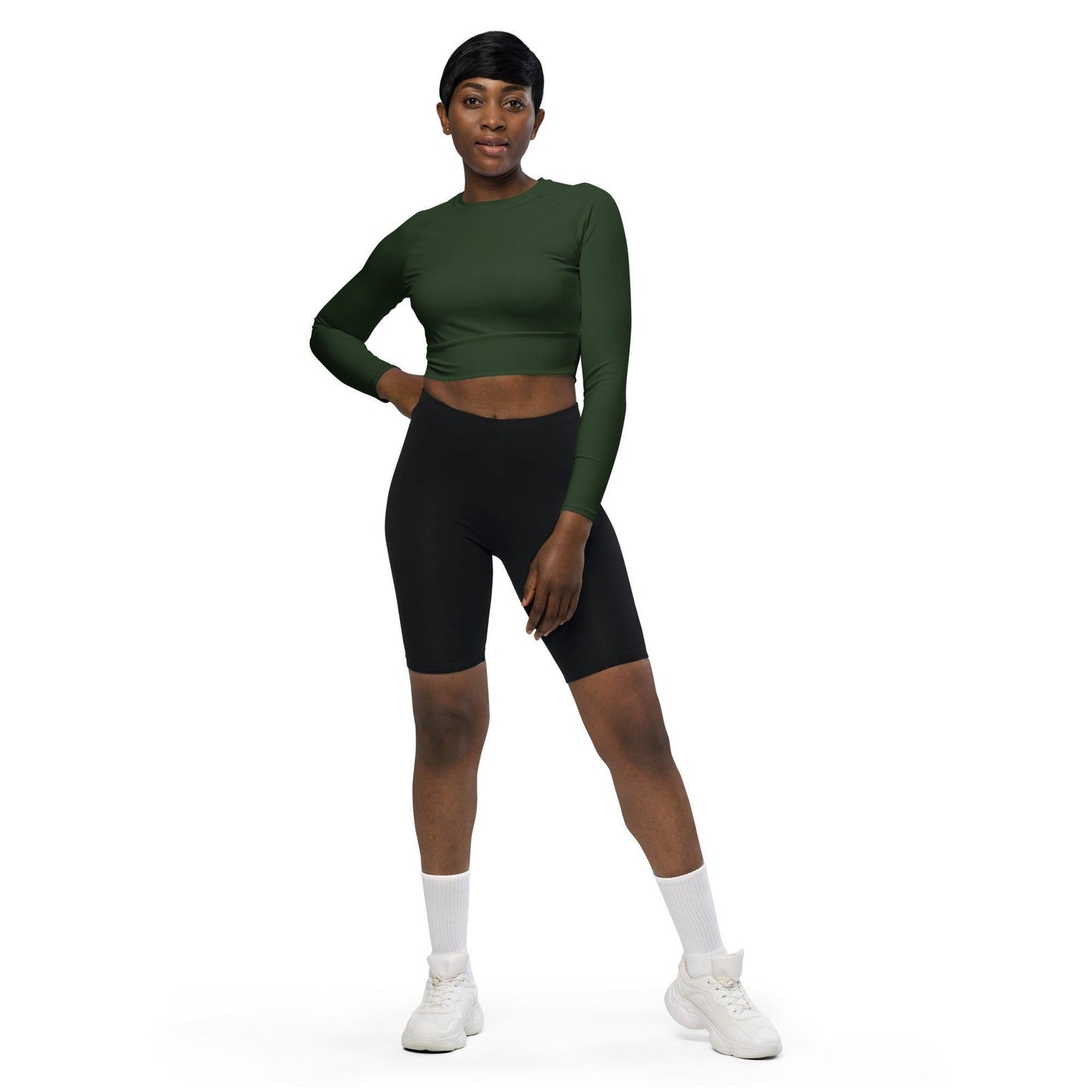 Myrte Long Sleeve Damen Crop Top Long Sleeve Crop Top JLR Design