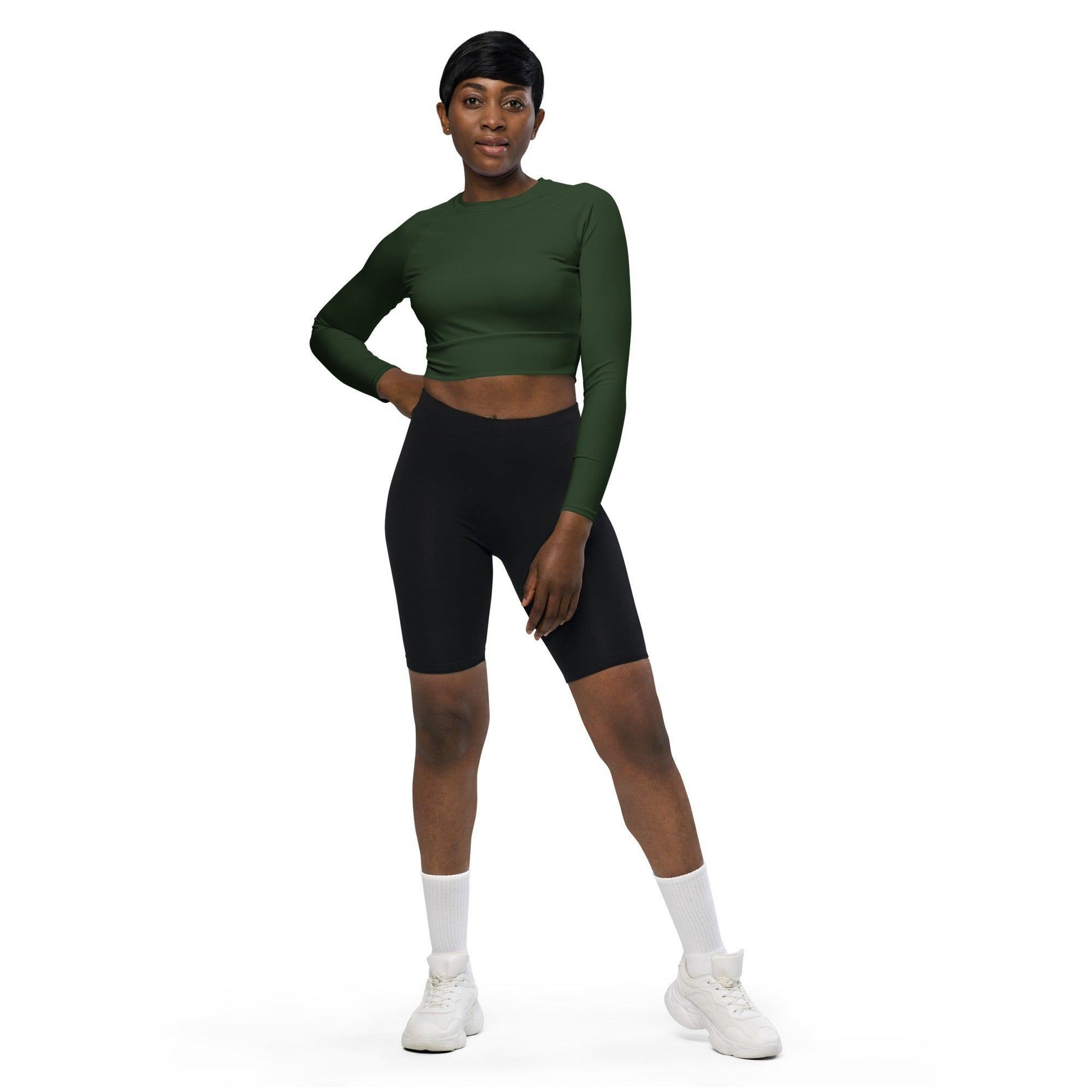 Myrte Long Sleeve Damen Crop Top Long Sleeve Crop Top JLR Design