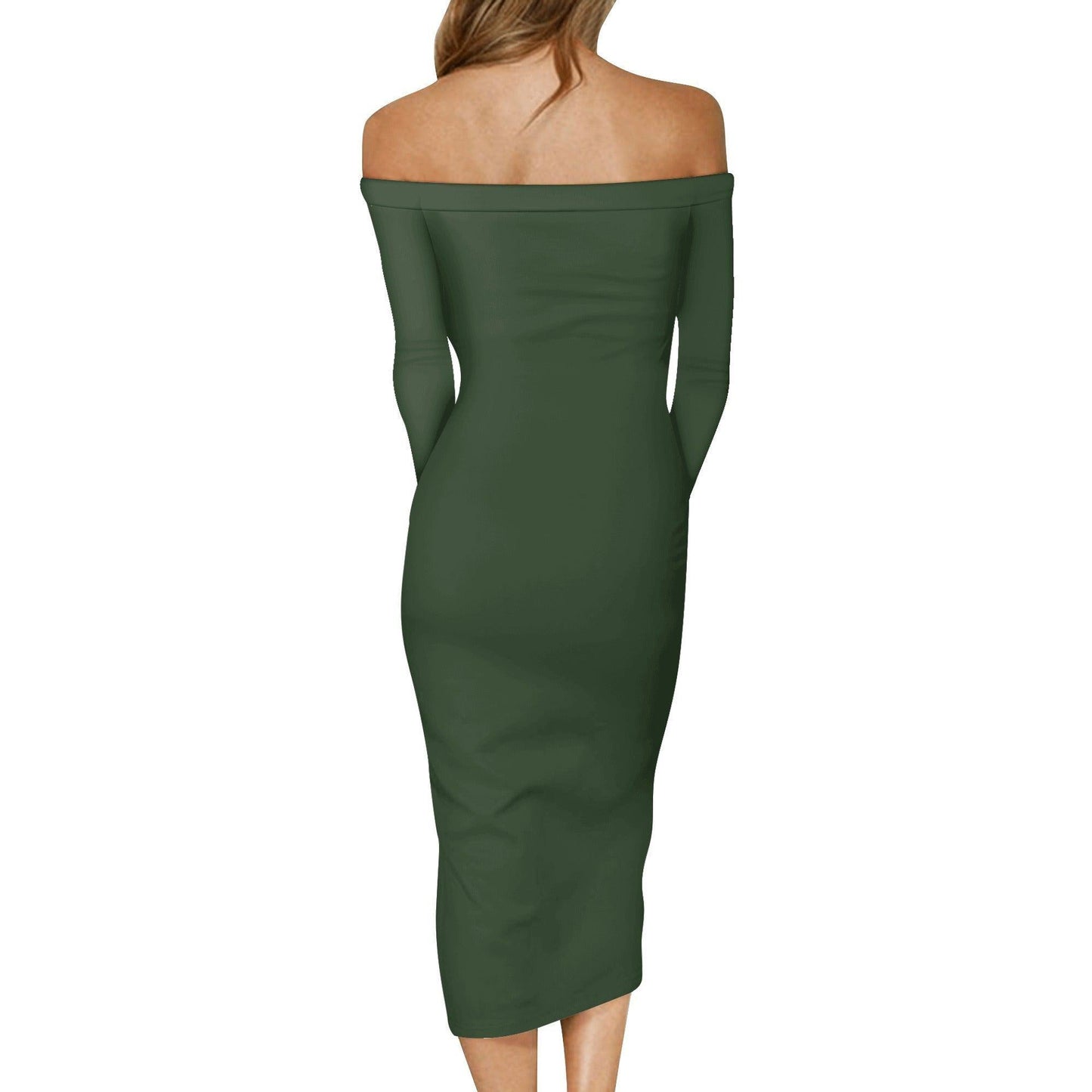 Myrte Long Sleeve Off-Shoulder-Kleid -- Myrte Long Sleeve Off-Shoulder-Kleid - undefined Off-Shoulder-Kleid | JLR Design