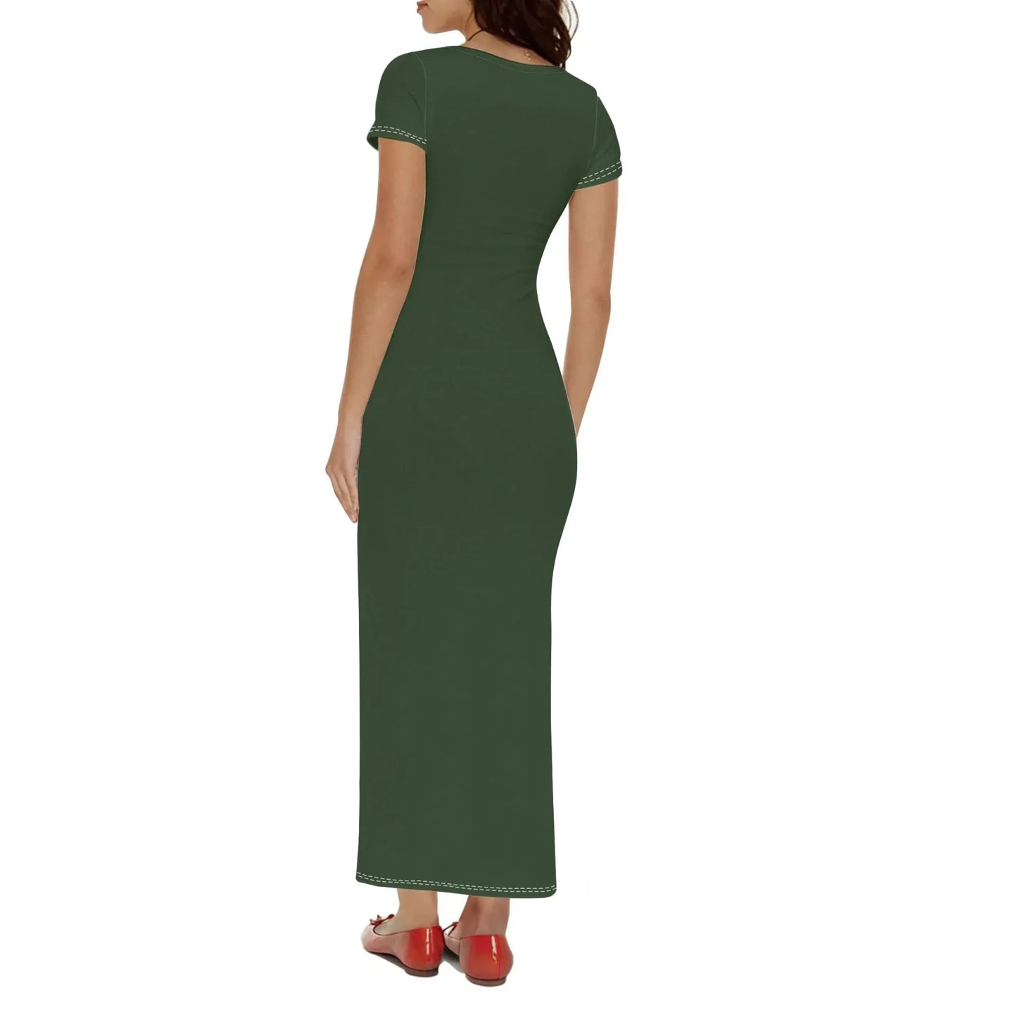 myrte-short-sleeve-long-dress-long-dress-jlr-design-31313 - JLR Design