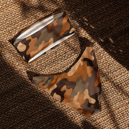 nachhaltiger-bandeau-bikini-brown-camouflage-v1-recyceltes-material-mit-allover-druck-bikini-jlr-design-5 - JLR Design