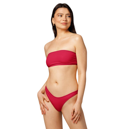 nachhaltiger-bandeau-bikini-crimson-recyceltes-material-mit-allover-druck-bikini-jlr-design-2 - JLR Design