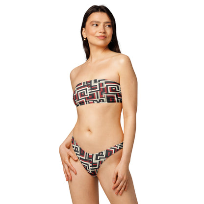 nachhaltiger-bandeau-bikini-geometry-v6-recyceltes-material-mit-allover-druck-bikini-jlr-design-2 - JLR Design