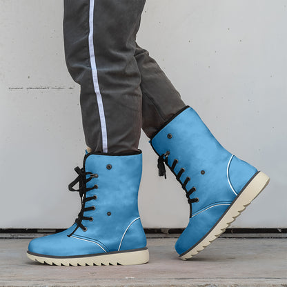 Navy Blue Chic Boots mit Plüschfutter Boots JLR Design