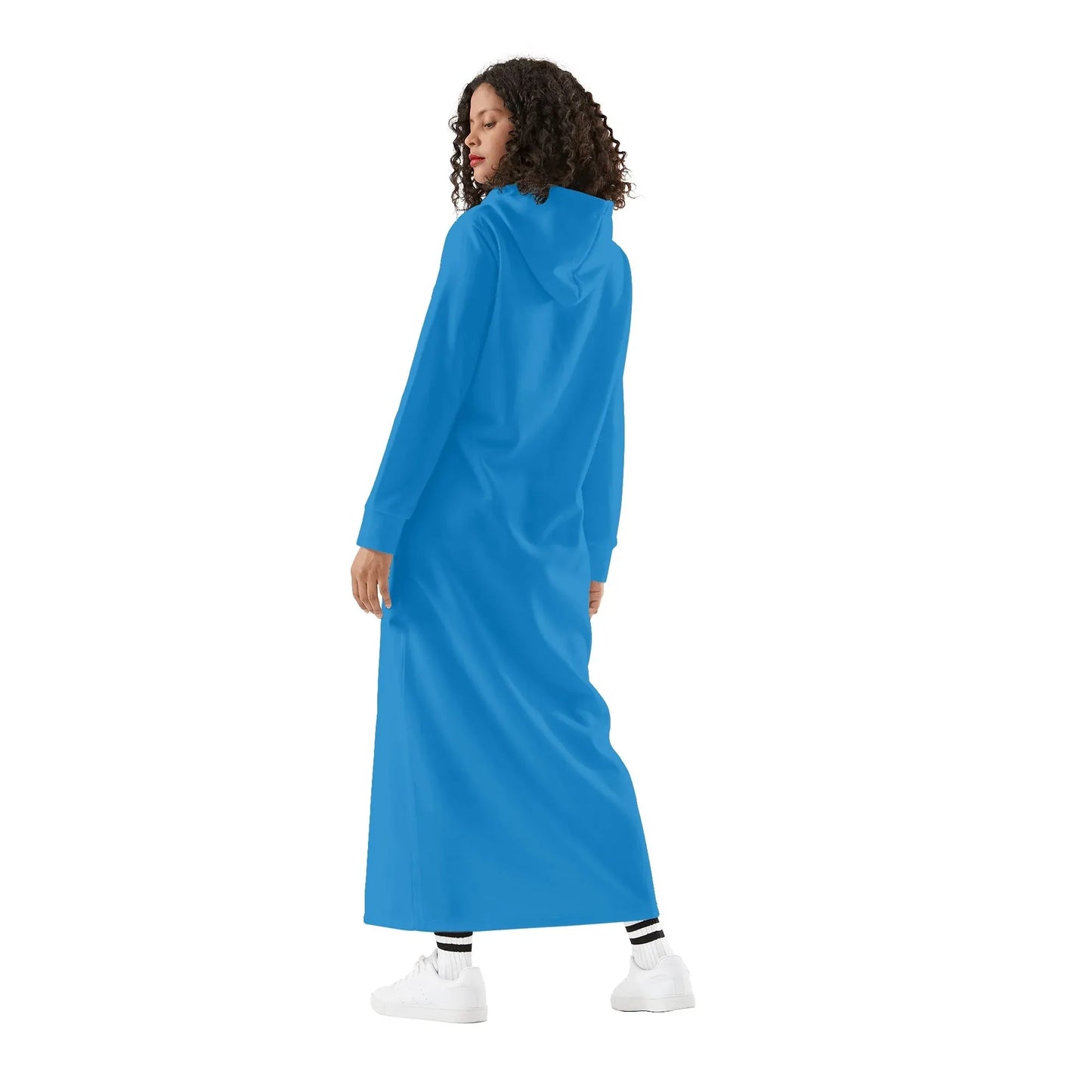 navy-blue-bequemes-leichtes-hoodie-kleid-hoodiekleid-jlr-design-87404 - JLR Design