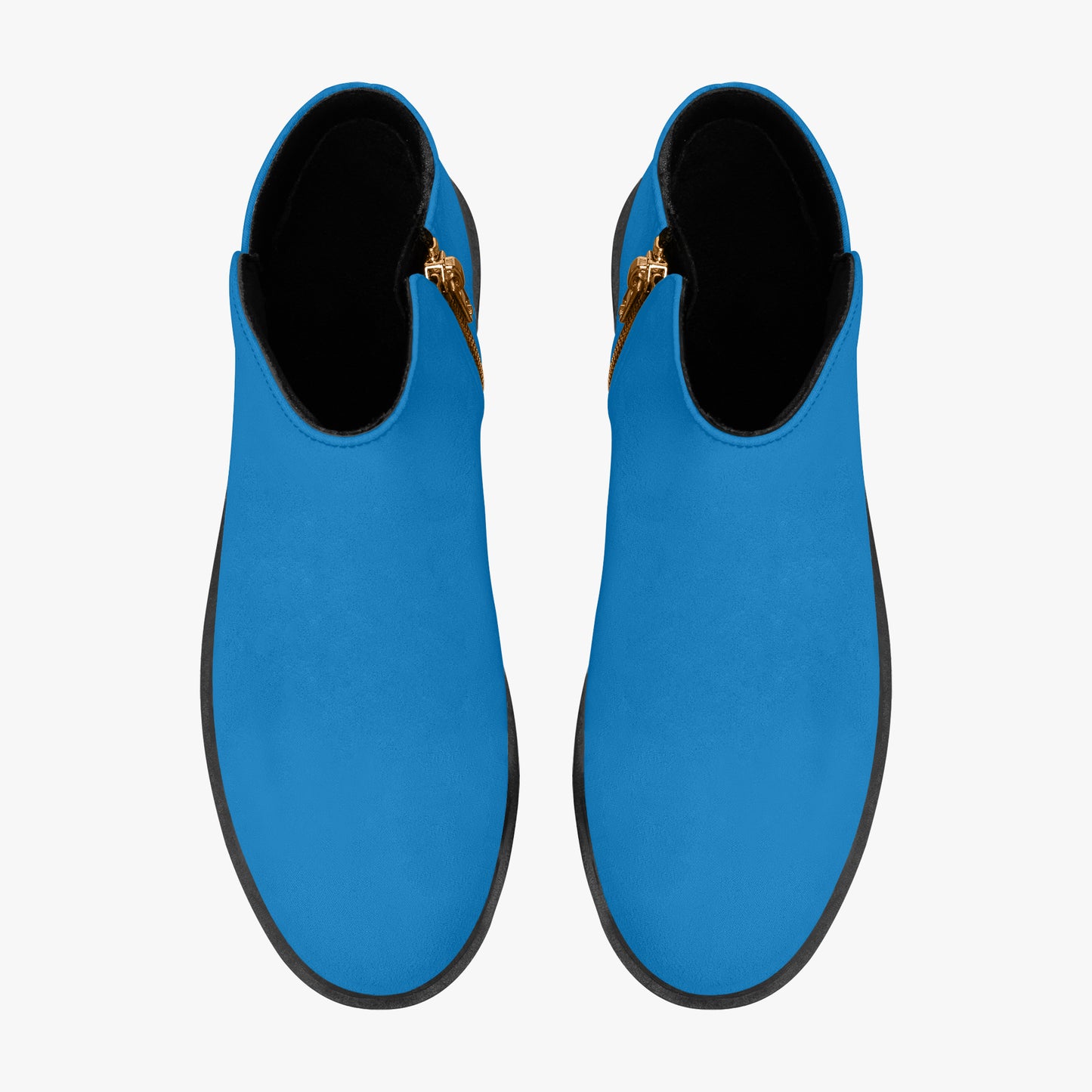 Navy Blue elegante Reißverschluss-Stiefeletten Stiefeletten JLR Design