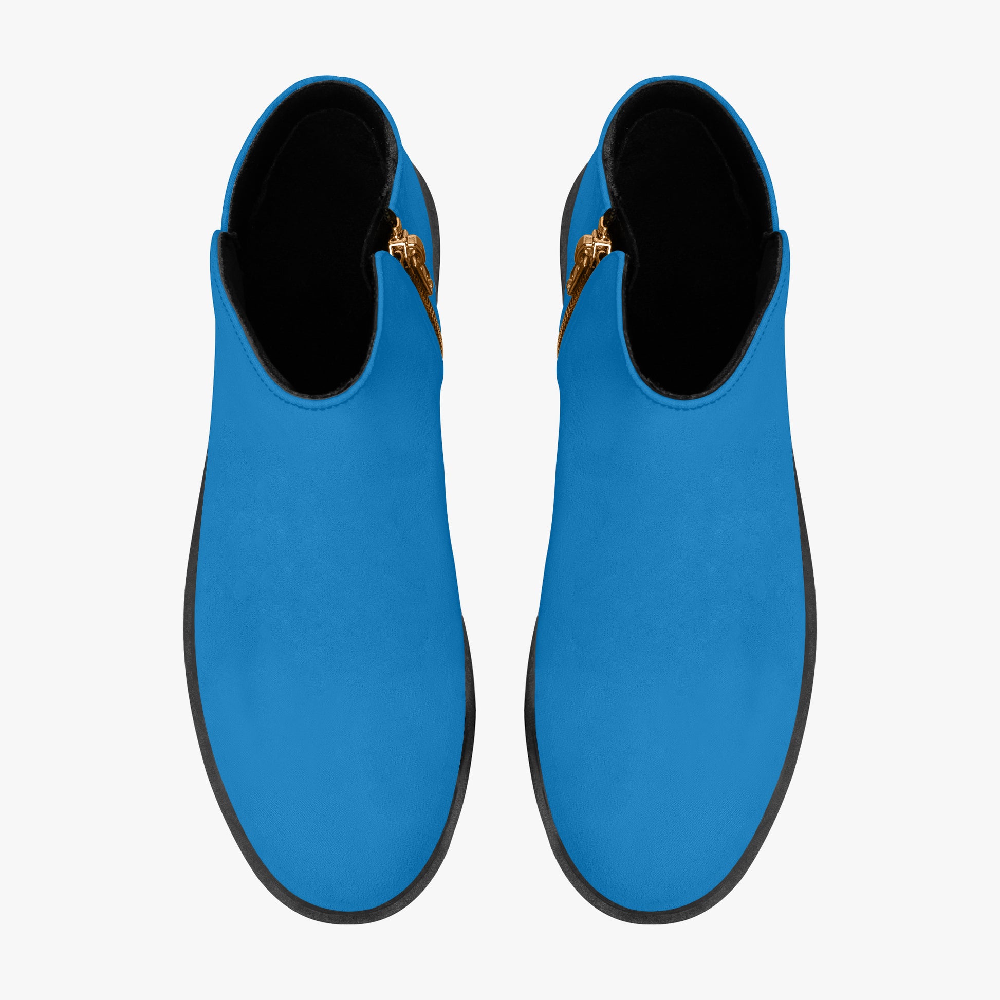 Navy Blue elegante Reißverschluss-Stiefeletten Stiefeletten JLR Design