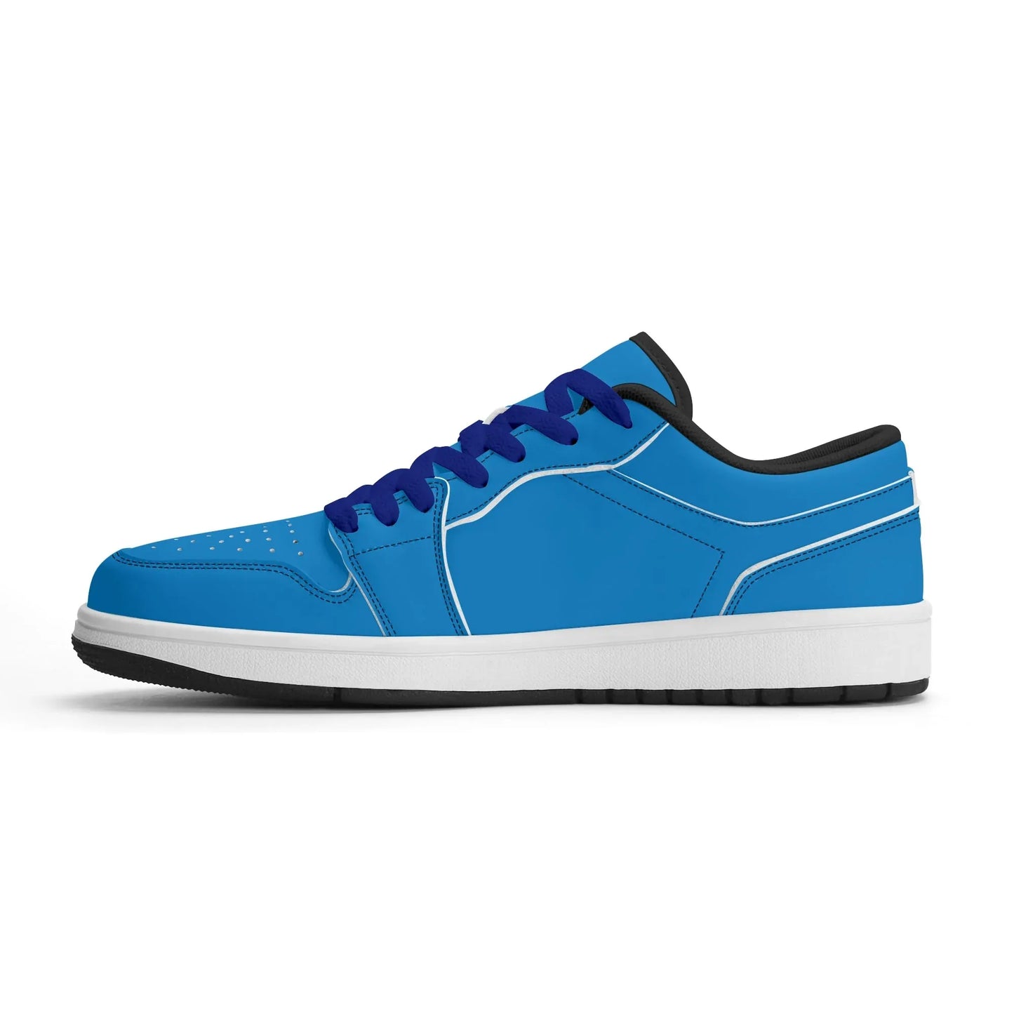 navy-blue-low-top-leder-sneaker-fur-herren-sneaker-jlr-design-57899 - JLR Design
