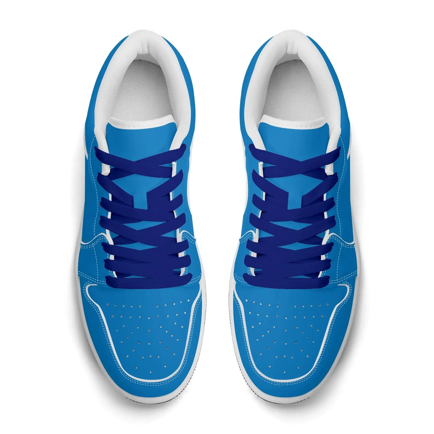 navy-blue-low-top-leder-sneaker-fur-herren-sneaker-jlr-design-53540 - JLR Design