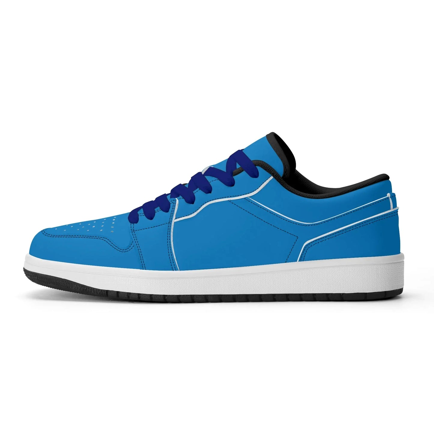 navy-blue-low-top-leder-sneaker-fur-herren-sneaker-jlr-design-15156 - JLR Design